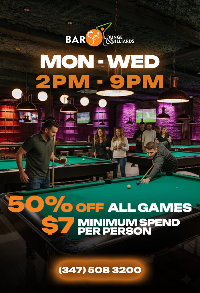 Hours and Rates - Set Lounge & Billiards