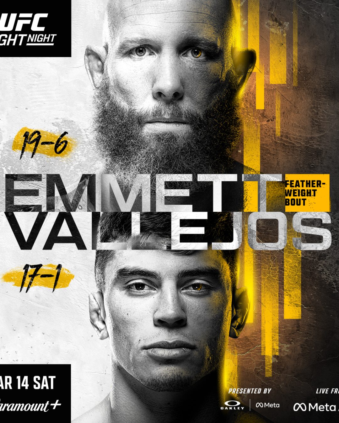 Emmett vs Vallejos UFC Fight Night at SET Lounge & Billiards